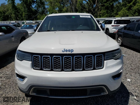 2017 Jeep Grand Cherokee Limited with VIN 1C4RJEBG8HC779640, listed as a Copart auction lot 52958525 with 0 mi miles and Clean Title. Bid and sale history available at carsss.com. Image 5.