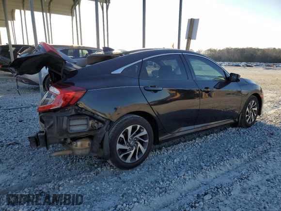 2018 Honda Civic Sedan EX with VIN 19XFC2F73JE012394, listed as a Copart auction lot 47541015 with 94,661 mi miles and Salvage Title. Bid and sale history available at carsss.com. Image 3.