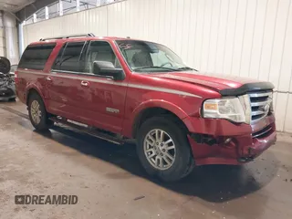 2008 Ford Expedition Max SSV with VIN 1FMFK16548LA47714, listed as a IAAI auction lot 42470440 with 161,240 mi miles and . Bid and sale history available at DreamBid. Image 1.