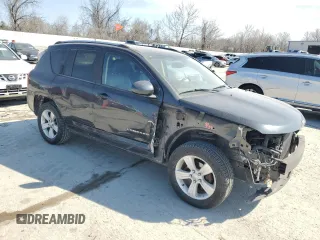 2015 Jeep Compass Latitude with VIN 1C4NJDEB0FD143083, listed as a Copart auction lot 47550745 with 79,898 mi miles and Salvage Title. Bid and sale history available at carsss.com. Image 4.