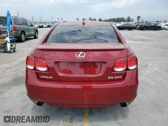 2008 Lexus GS 350 z VIN JTHBE96S680036227, wystawiony jako Copart lot #59577605 z przebiegiem 111 955 mil mil oraz Szkoda całkowita • Salvage title. Historia ofert i sprzedaży dostępna na DreamBid. Obrazek 6.