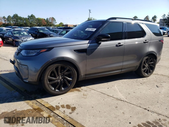 2017 Land Rover Discovery HSE Luxury with VIN SALRHBBKXHA021186, listed as a Copart auction lot 68027603 with 89,639 mi miles. Bid and sale history available at carsss.com. Image 1.