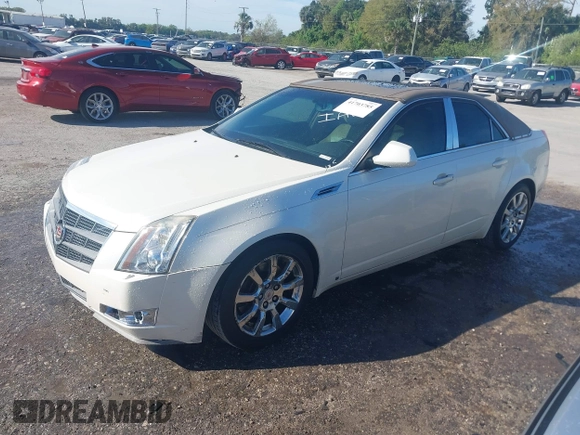 2008 Cadillac CTS AWD with VIN 1G6DG577780129509, listed as a IAAI auction lot 41703785 with 144,440 mi miles and . Bid and sale history available at carsss.com. Image 2.