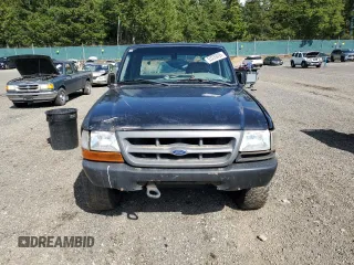 1999 Ford Ranger XL with VIN 1FTZR15V7XTA62124, listed as a Copart auction lot 55239095 with 284,087 mi miles and Clean title. Bid and sale history available at DreamBid. Image 5.
