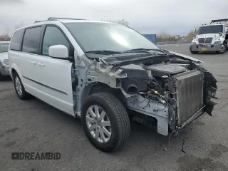 2014 Chrysler Town & Country Touring with VIN 2C4RC1BG2ER207825, listed as a Copart auction lot 46652755 with 157,709 mi miles and Salvage Title. Bid and sale history available at carsss.com. Image 4.