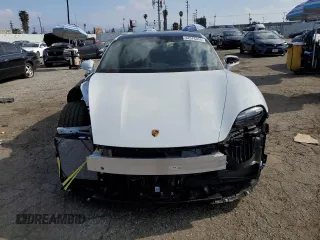 2024 Porsche Taycan with VIN WP0AA2Y1XRSA12641, listed as a Copart auction lot 44576355 with 4,449 mi miles and Salvage Title. Bid and sale history available at DreamBid. Image 5.
