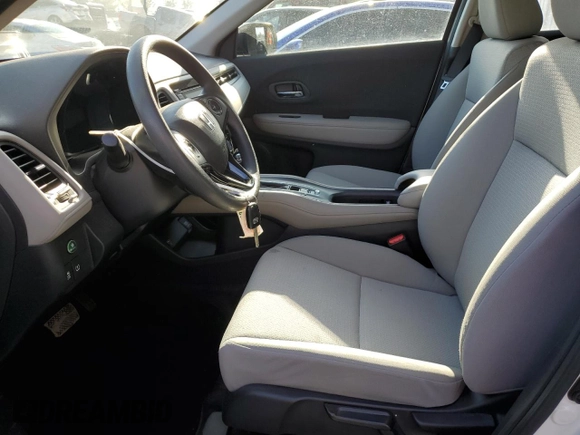 2022 Honda HR-V LX with VIN 3CZRU6H35NM727856, listed as a Copart auction lot 41042074 with 10,841 mi miles and Salvage Title. Bid and sale history available at carsss.com. Image 7.