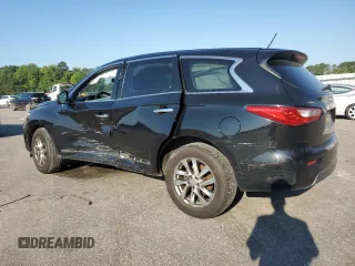 2013 Infiniti JX35 with VIN 5N1AL0MM9DC313959, listed as a Copart auction lot 64999564 with 183,465 mi miles and Salvage Title. Bid and sale history available at carsss.com. Image 2.