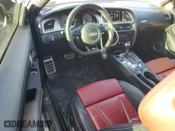 2014 Audi S5 Premium Plus with VIN WAUCGAFR8EA069098, listed as a Copart auction lot 42747945 with 90,719 mi miles and Salvage Title. Bid and sale history available at carsss.com. Image 8.