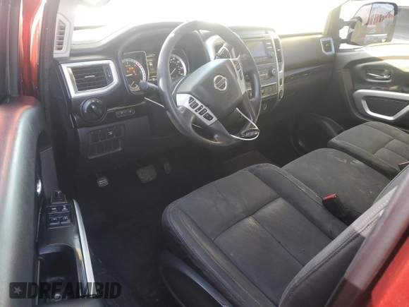2017 Nissan Titan with VIN 1N6BA1R98HN519726, listed as a Copart auction lot 41505795 with 152,574 mi miles and Clean title. Bid and sale history available at DreamBid. Image 8.