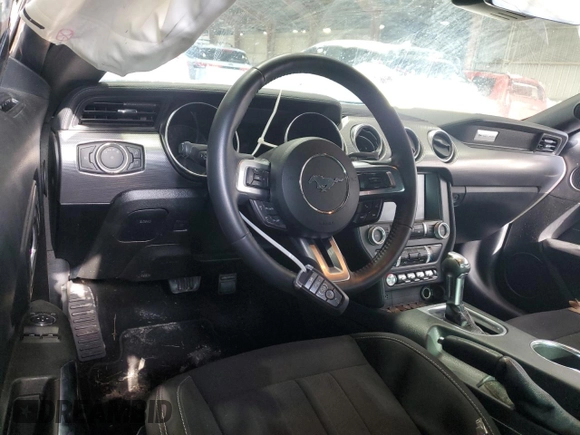 2021 Ford Mustang GT with VIN 1FA6P8CF4M5141110, listed as a Copart auction lot 54271825 with 61,451 mi miles and Salvage title. Bid and sale history available at DreamBid. Image 8.