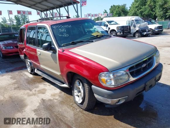 2001 Ford Explorer XLT z VIN 1FMZU73E01ZA05817, wystawiony jako IAAI lot #42550182 z przebiegiem 185 304 mil mil oraz . Historia ofert i sprzedaży dostępna na DreamBid. Obrazek 1.