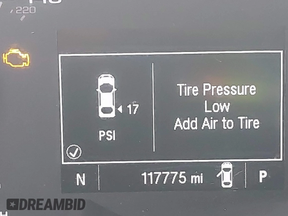 2018 Chevrolet Trax LT with VIN 3GNCJPSB9JL303436, listed as a IAAI auction lot 41836272 with 117,775 mi miles. Bid and sale history available at carsss.com. Image 16.