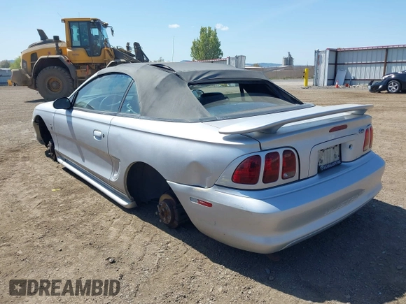 1998 Ford Mustang with VIN 1FAFP4444WF188494, listed as a IAAI auction lot 42158252 with 127,702 mi miles and . Bid and sale history available at DreamBid. Image 3.
