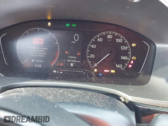 2024 Honda Civic Sport with VIN 2HGFE2F59RH539303, listed as a IAAI auction lot 41417721 with 7,240 mi miles and . Bid and sale history available at DreamBid. Image 7.