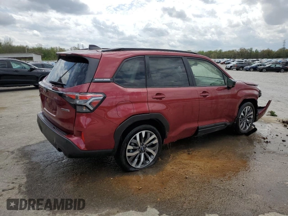 2025 Subaru Forester Touring с VIN JF2SLDTC0SH424412, выставлен на аукционе Copart как лот 51385225 с пробегом 8 405 миль миль и Списание • Salvage title. История ставок и продаж доступна на DreamBid. Изображение 3.