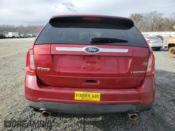 2013 Ford Edge Limited с VIN 2FMDK3KC5DBB71136, выставлен на аукционе Copart как лот 47306385 с пробегом 220 217 миль миль и Списание • Salvage title. История ставок и продаж доступна на DreamBid. Изображение 6.
