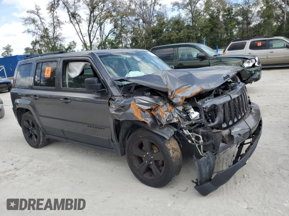 2015 Jeep Patriot Altitude with VIN 1C4NJPBAXFD326150, listed as a Copart auction lot 47578975 with 153,178 mi miles and Non Repairable. Bid and sale history available at DreamBid. Image 4.