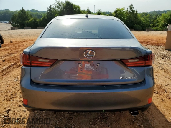 2015 Lexus IS 250 with VIN JTHBF1D21F5081349, listed as a Copart auction lot 57173495 with 69,468 mi miles and Salvage title. Bid and sale history available at DreamBid. Image 6.