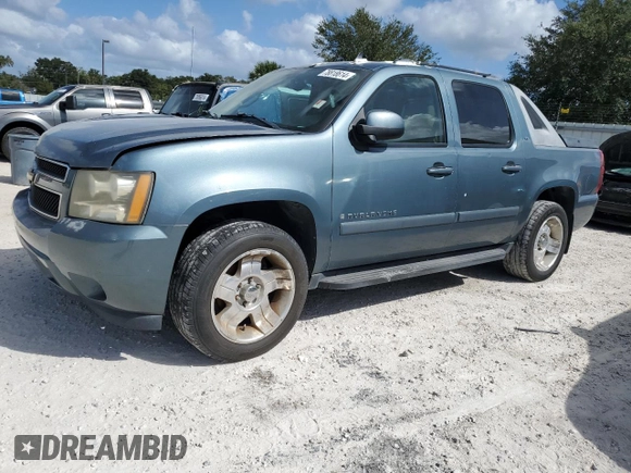 2008 Chevrolet Avalanche LT w/1LT with VIN 3GNEC12JX8G102168, listed as a Copart auction lot 78818614 with 0 mi miles and Salvage Title. Bid and sale history available at carsss.com. Image 1.