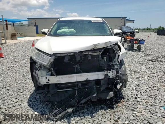 2017 Toyota Highlander LE with VIN 5TDZZRFH6HS220332, listed as a Copart auction lot 57822285 with 167,184 mi miles and Salvage title. Bid and sale history available at DreamBid. Image 15.