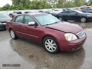 2005 Ford Five Hundred Limited with VIN 1FAFP25195G171238, listed as a Copart auction lot 73564514 with 0 mi miles and Salvage Title. Bid and sale history available at carsss.com. Image 4.