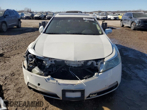 2010 Acura TL with VIN 19UUA8F29AA002638, listed as a Copart auction lot 42782675 with 206,340 mi miles and Salvage Title. Bid and sale history available at carsss.com. Image 5.