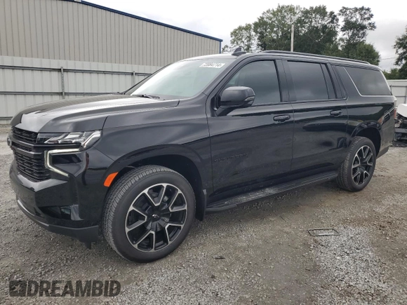 2024 Chevrolet Suburban RST with VIN 1GNSKEKD2RR331520, listed as a Copart auction lot 72084714 with 1,417 mi miles and Salvage title. Bid and sale history available at DreamBid. Image 1.