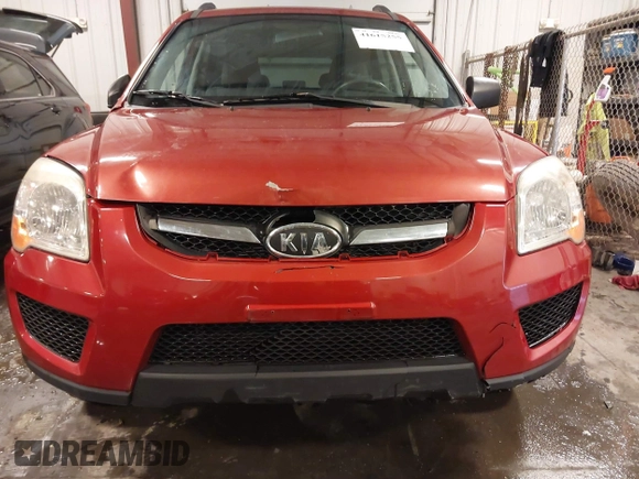 2010 Kia Sportage LX with VIN KNDKG3A40A7727753, listed as a IAAI auction lot 41615255 with 73,869 mi miles and . Bid and sale history available at carsss.com. Image 6.