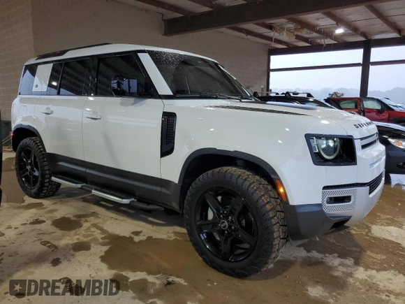 2021 Land Rover Defender SE с VIN SALEP7RUXM2049841, выставлен на аукционе Copart как лот 53894785 с пробегом 45 490 миль миль и Списание • Salvage title. История ставок и продаж доступна на DreamBid. Изображение 4.