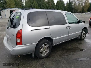 2001 Nissan Quest GXE with VIN 4N2ZN15T81D809481, listed as a Copart auction lot 74615054 with 209,491 mi miles and Salvage Title. Bid and sale history available at carsss.com. Image 3.