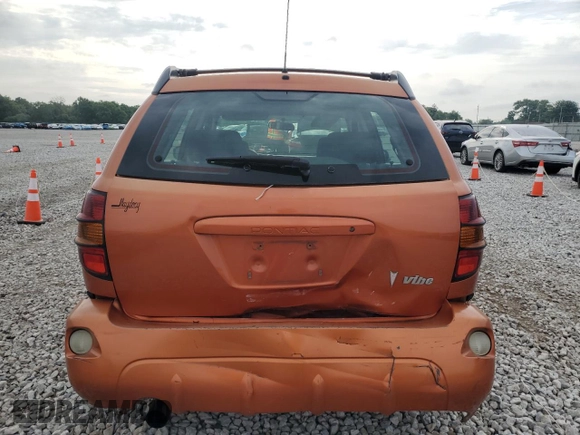 2004 Pontiac Vibe with VIN 5Y2SL62894Z415020, listed as a Copart auction lot 61056695 with 201,695 mi miles and Salvage title. Bid and sale history available at DreamBid. Image 6.