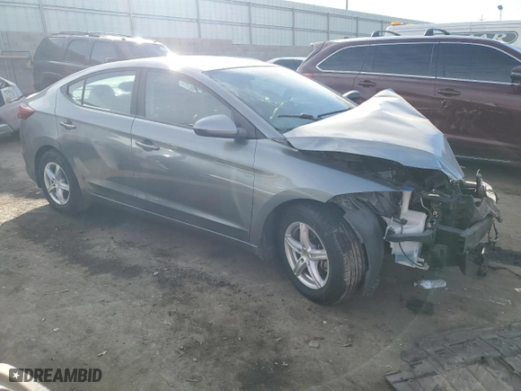 2018 Hyundai Elantra SE with VIN KMHD74LFXJU665594, listed as a Copart auction lot 86861624 with 0 mi miles and Salvage Title. Bid and sale history available at carsss.com. Image 4.