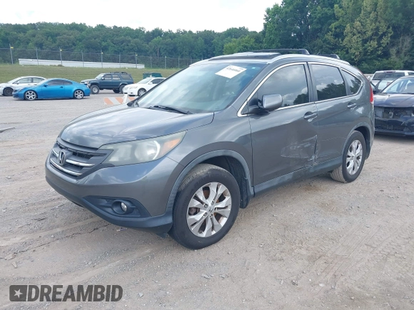 2012 Honda CR-V EX-L with VIN 5J6RM4H75CL009746, listed as a IAAI auction lot 42646060 with 219,059 mi miles and . Bid and sale history available at DreamBid. Image 17.