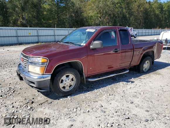 2007 GMC Canyon SLE1 with VIN 1GTCS199478195773, listed as a Copart auction lot 76402134 with 255,252 mi miles and Salvage Title. Bid and sale history available at carsss.com. Image 1.