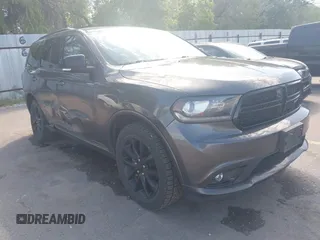 2018 Dodge Durango GT z VIN 1C4RDJDG9JC307451, wystawiony jako IAAI lot #42304236 z przebiegiem 113 275 mil mil oraz . Historia ofert i sprzedaży dostępna na DreamBid. Obrazek 1.