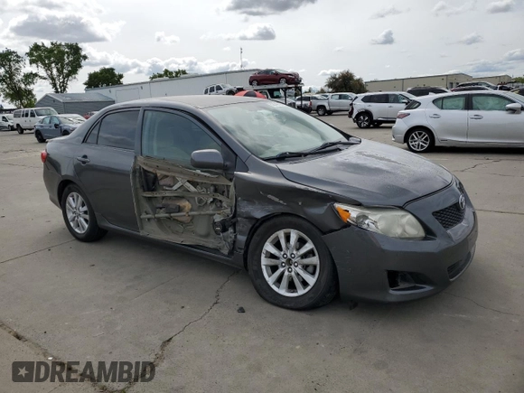 2010 Toyota Corolla with VIN 1NXBU4EE0AZ279996, listed as a Copart auction lot 52046195 with 244,615 mi miles and Salvage Title. Bid and sale history available at carsss.com. Image 4.