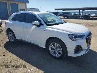 2023 Audi Q3 S line Premium z VIN WA1DECF39P1076028, wystawiony jako Copart lot #46355825 z przebiegiem 45 568 mil mil oraz Tytuł czysty. Historia ofert i sprzedaży dostępna na DreamBid. Obrazek 4.