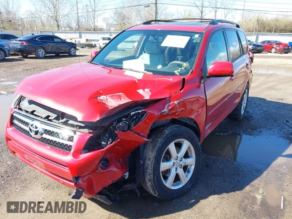 2008 Toyota RAV4 Ltd with VIN JTMZK31V086011778, listed as a IAAI auction lot 41855953 with 153,414 mi miles. Bid and sale history available at carsss.com. Image 17.