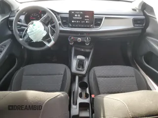2023 Kia Rio S with VIN 3KPA24AD8PE606316, listed as a Copart auction lot 47291025 with 13,683 mi miles and Salvage Title. Bid and sale history available at carsss.com. Image 8.