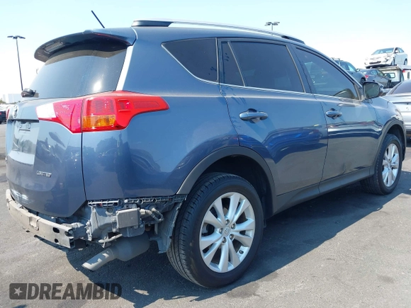 2013 Toyota RAV4 Limited with VIN 2T3YFREV5DW020014, listed as a IAAI auction lot 42747067 with 159,098 mi miles and . Bid and sale history available at DreamBid. Image 4.