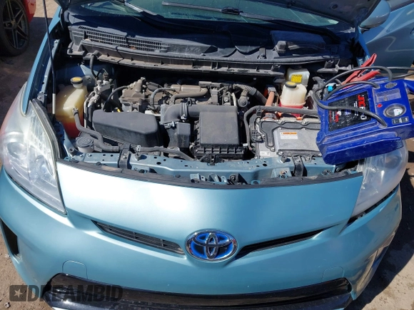 2012 Toyota Prius One with VIN JTDKN3DU2C1583355, listed as a IAAI auction lot 41722170 with 83,821 mi miles. Bid and sale history available at carsss.com. Image 10.