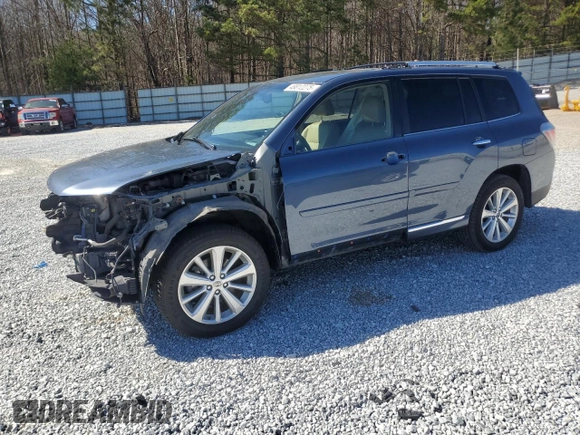 2013 Toyota Highlander Limited with VIN JTEDC3EH7D2017862, listed as a Copart auction lot 48812275 with 153,983 mi miles and Salvage title. Bid and sale history available at DreamBid. Image 1.