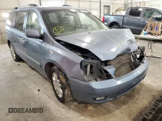 2010 Kia Sedona EX with VIN KNDMH4C34A6335333, listed as a Copart auction lot 45942243 with 358,814 mi miles and Non Repairable. Bid and sale history available at carsss.com. Image 1.