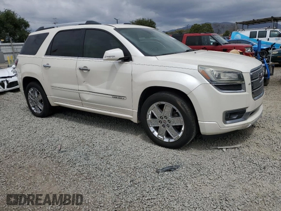 2014 GMC Acadia Denali with VIN 1GKKRTKDXEJ210627, listed as a Copart auction lot 54792235 with 210,608 mi miles and Clean Title. Bid and sale history available at carsss.com. Image 4.