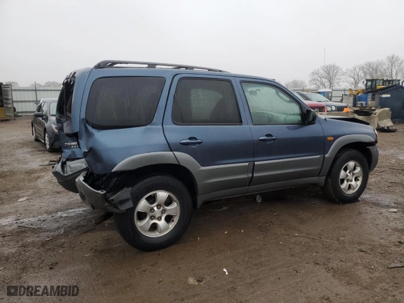 2001 Mazda Tribute LX with VIN 4F2YU09101KM22133, listed as a Copart auction lot 84488134 with 212,157 mi miles and Salvage Title. Bid and sale history available at carsss.com. Image 3.