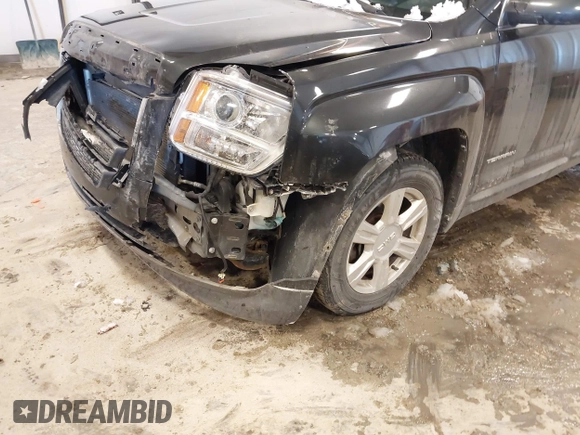 2014 GMC Terrain SLE with VIN 2GKFLVEK1E6370305, listed as a IAAI auction lot 41427574 with 120,121 mi miles. Bid and sale history available at carsss.com. Image 6.