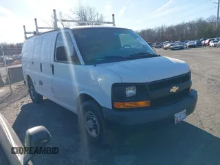 2013 Chevrolet Express Cargo with VIN 1GCZGTBG9D1109295, listed as a IAAI auction lot 41379334 with 91,422 mi miles and . Bid and sale history available at DreamBid. Image 1.