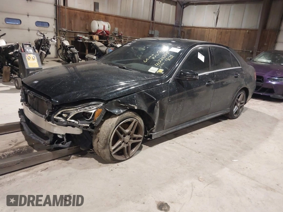 2016 Mercedes-Benz E 400 with VIN WDDHF6HB5GB172605, listed as a IAAI auction lot 41224247 with 68,010 mi miles and . Bid and sale history available at carsss.com. Image 2.