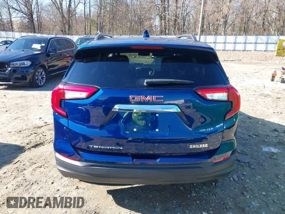 2023 GMC Terrain SLE with VIN 3GKALMEG0PL176959, listed as a IAAI auction lot 41730284 with 12,433 mi miles. Bid and sale history available at carsss.com. Image 16.